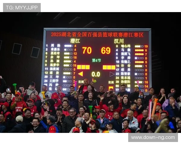 潜江队70-69读秒绝杀汉川，夺湖北县篮联赛夺冠主动权